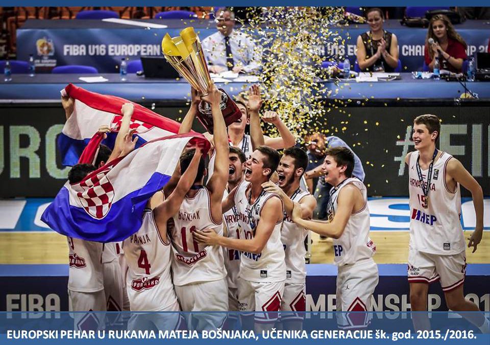 EUROPSKO ZLATO MATEJA BO&Scaron;NJAKA
